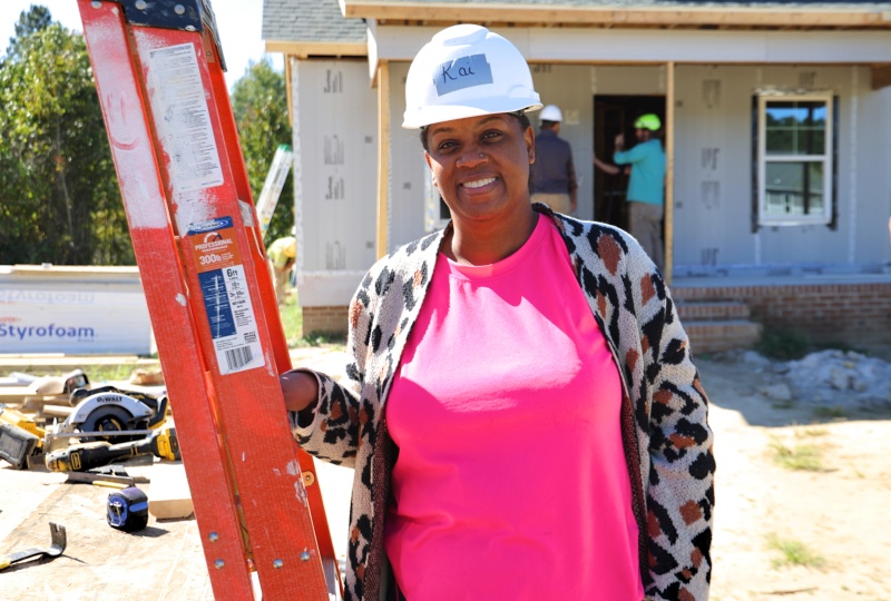 Kai on the construction site
