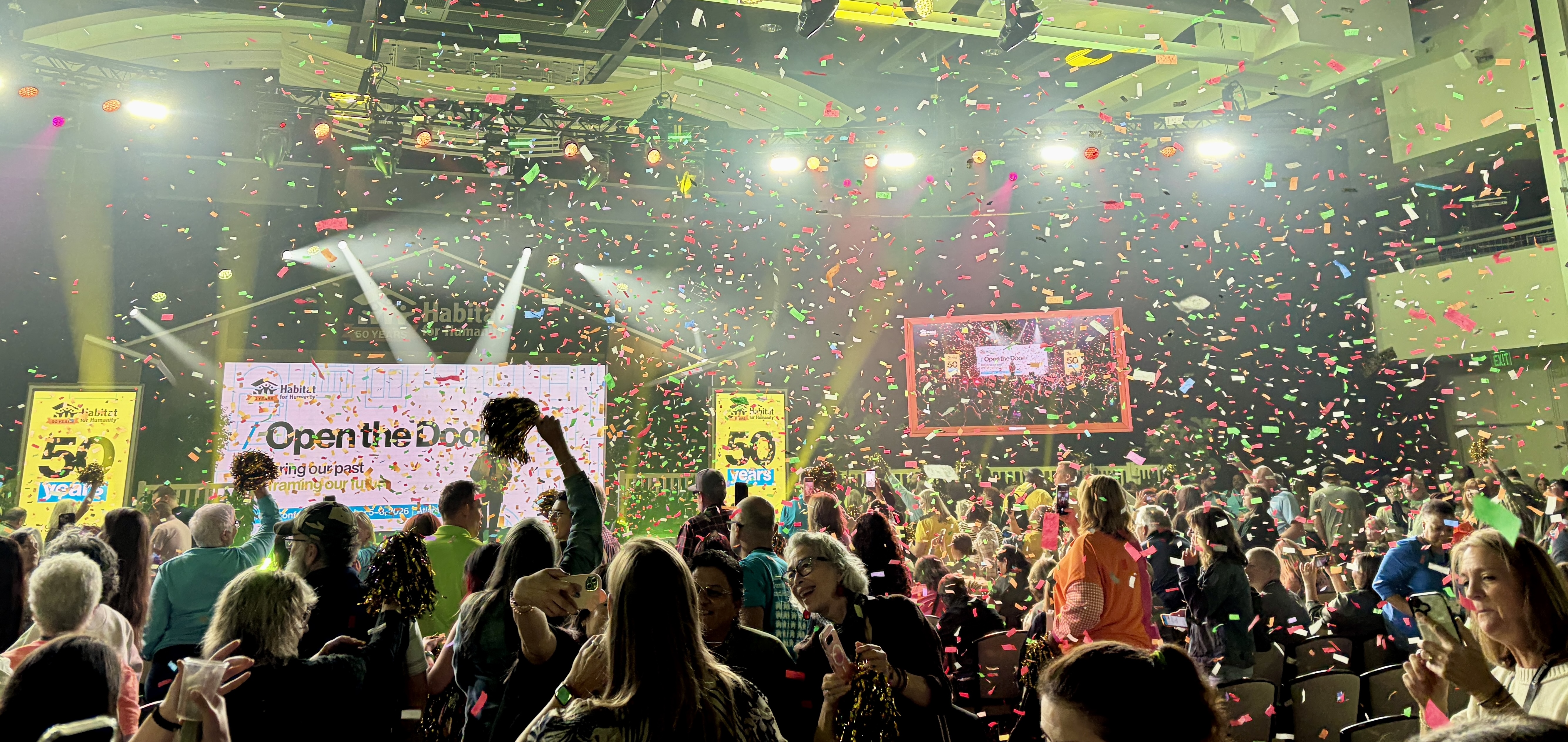 habitat for humanity celebrates 50th anniversary at conference