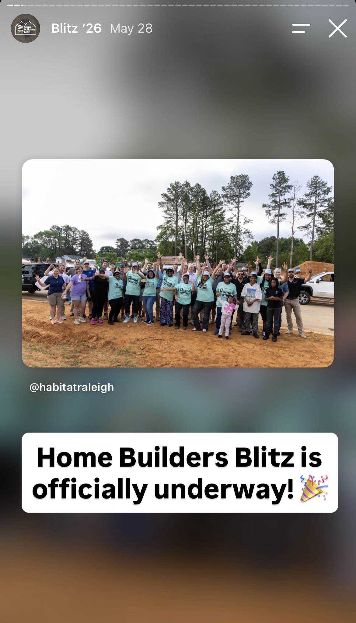 Blitz Instagram Stories