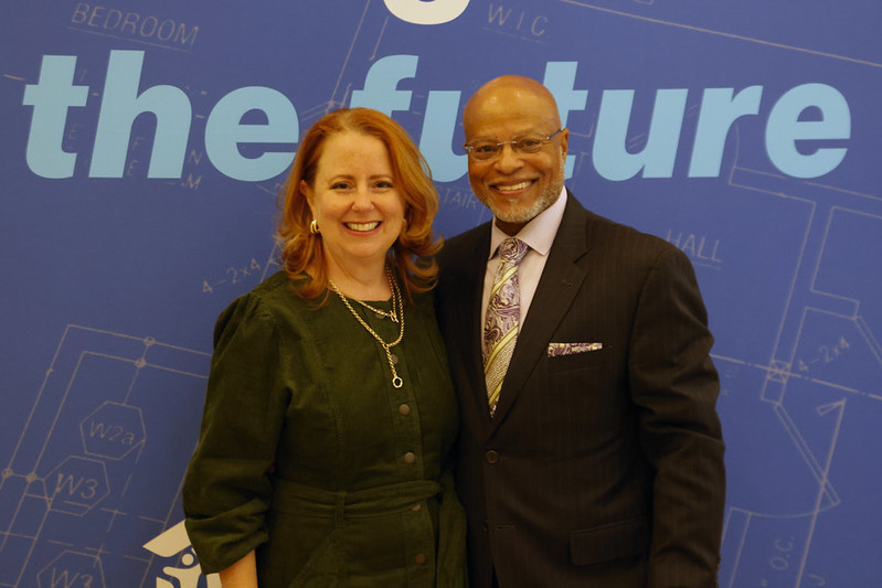 CEO Patricia Burch and Rev. Paul Anderson