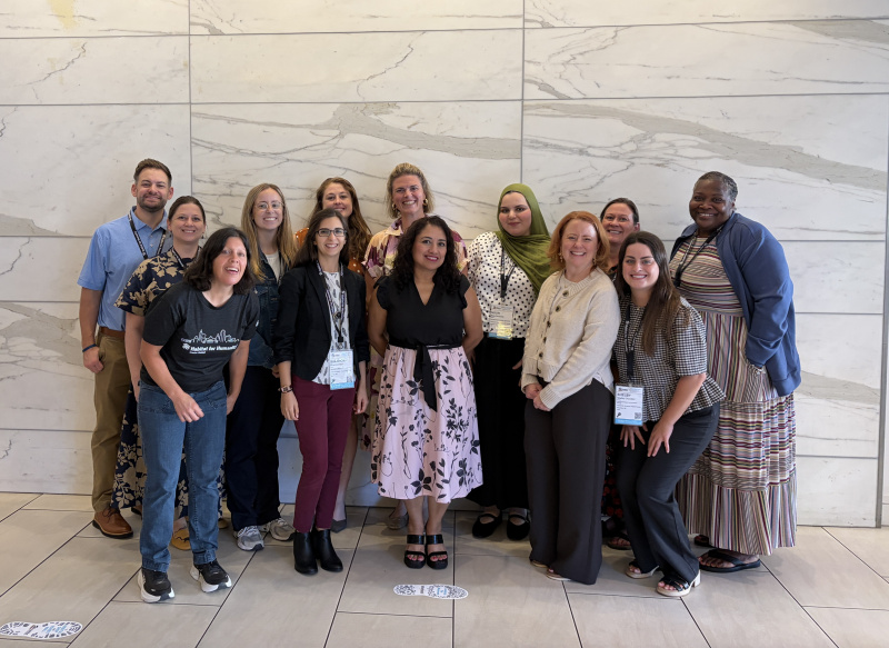 habitat greater raleigh staff at conference
