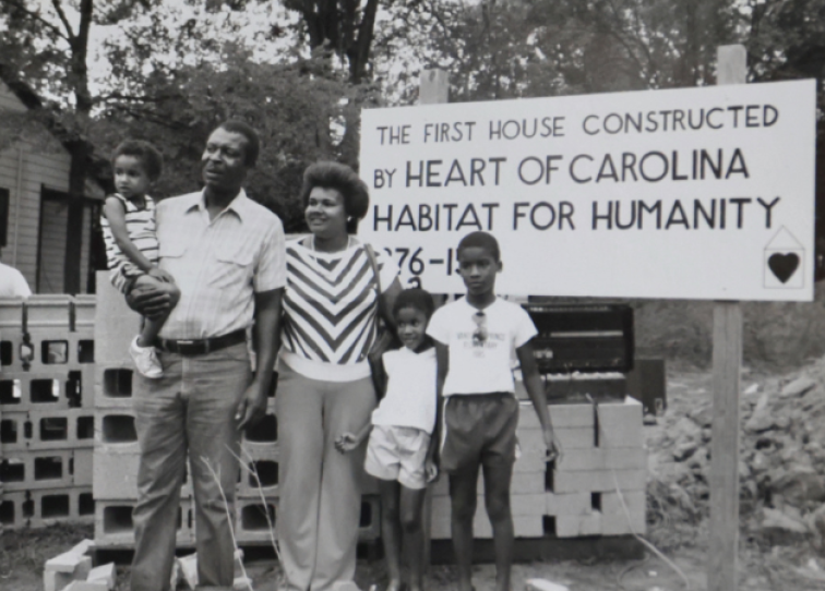 Lennox Family First Habitat Raleigh Family